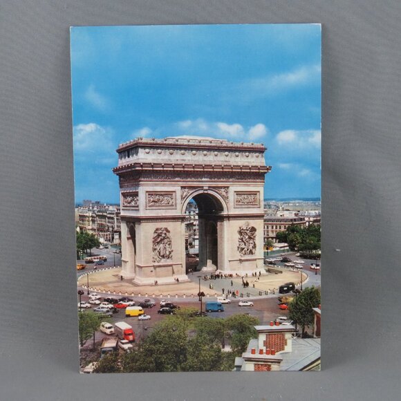 Vintage Postcard - Arc de Triomphe Paris France - Lyna Paris - Picture 1 of 4